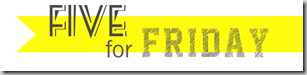 Five_for_Friday banner yellow